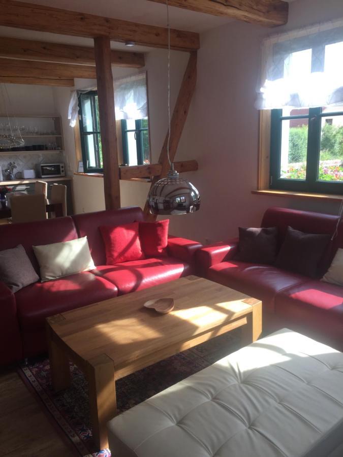 Schoene Gemuetliche Ferienwohnung Mit Kamin I Im Harz Darlingerode Eksteriør bilde